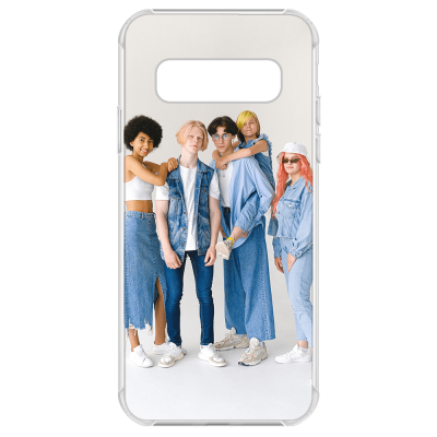 Samsung S10 Plus Picture Case - Clear Bumper